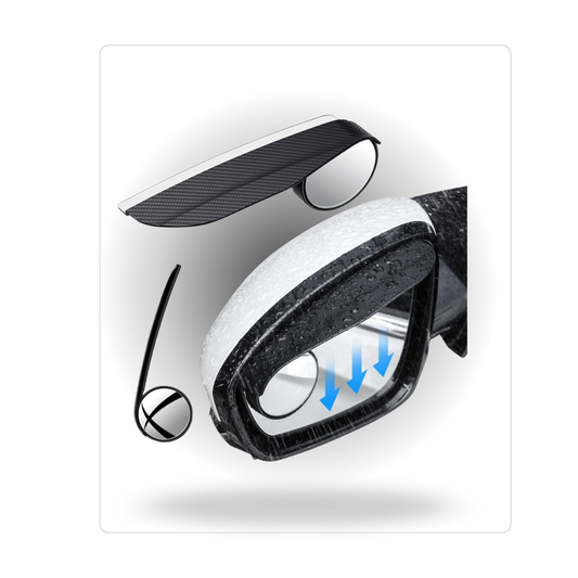 RETROVISOR 2 EN 1 CARBON FIBER DROPS